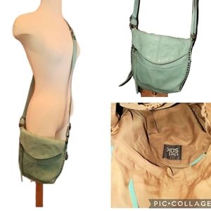 Leather The Sak Flap Close Crossbody